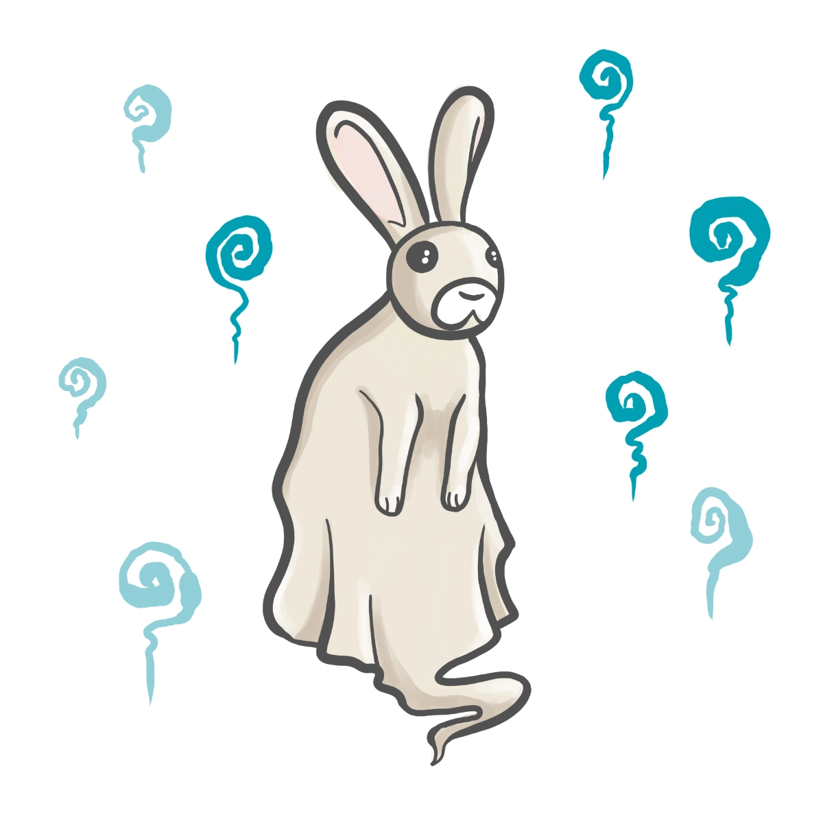 Selección de animales ilustrados de la colección Curious Aminals creada para Silkye.