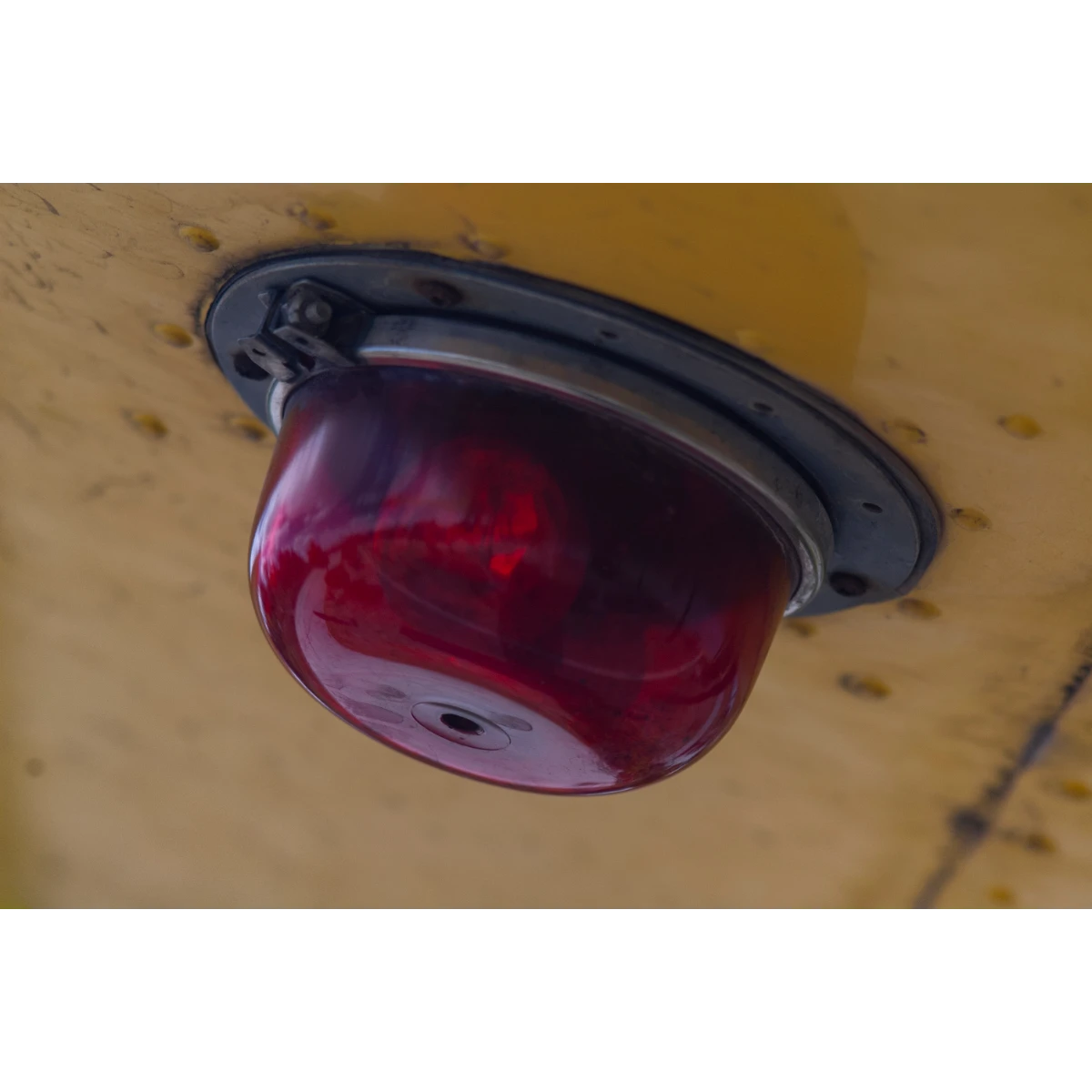Luz roja de la aeronave