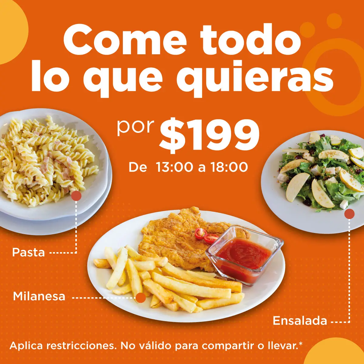 Portada de menu infantil pra Ö Restaurante