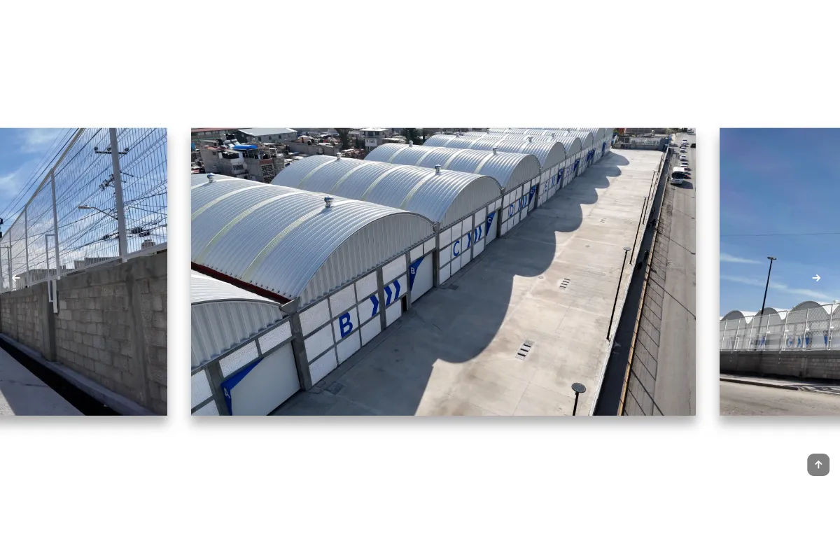 Sitio web de Parque Industrial Puente Grande con diseño responsive e información sobre renta de bodegas.