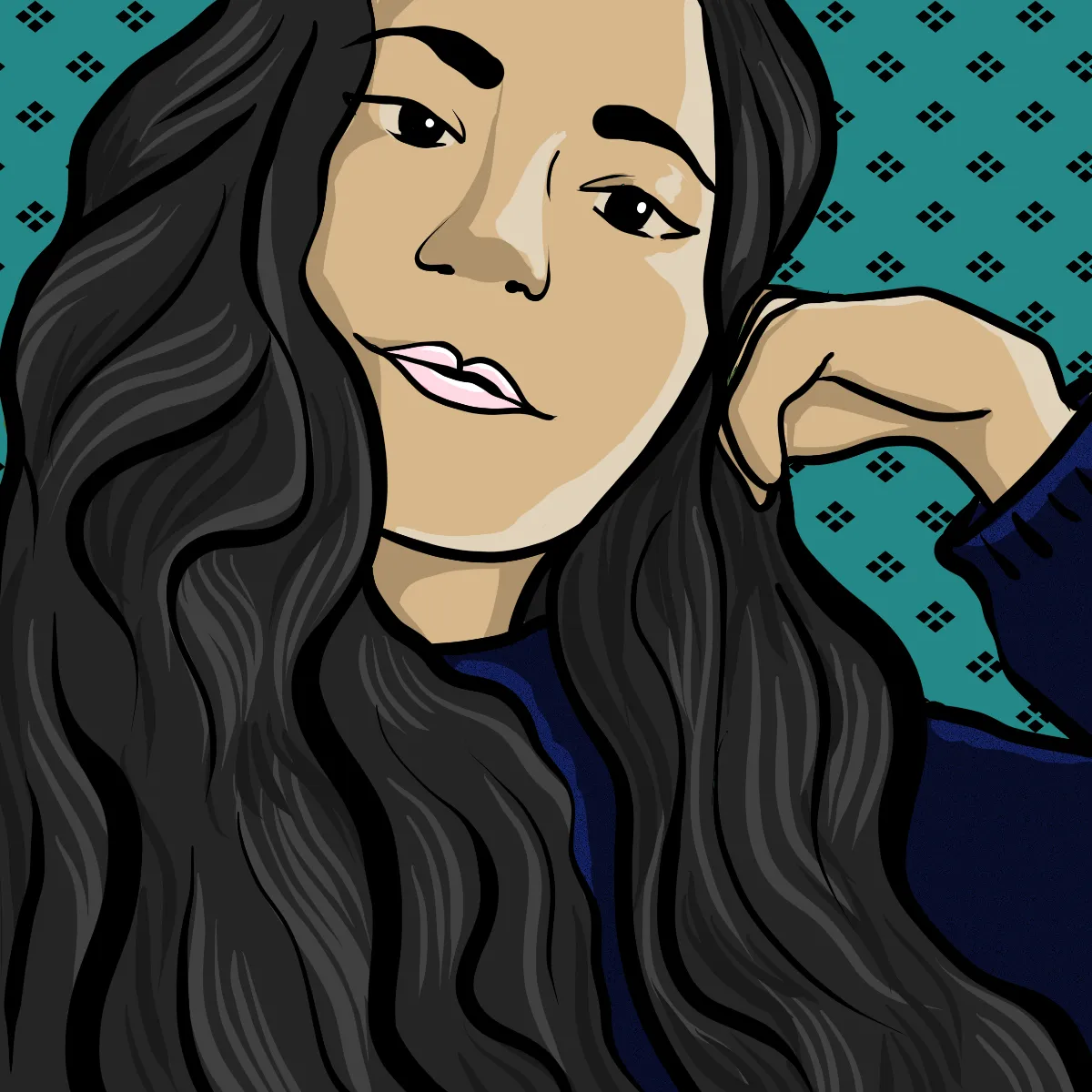 Compilación de retratos digitales realizados a lo largo de varios años como práctica de ilustración, herramientas digitales y figura humana.