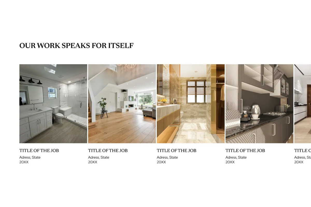 Propuesta de identidad visual y diseño web para Sophistico Construction.